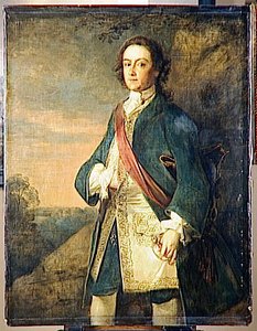 Portrait D'un Officier Anglais — Philippe Mercier