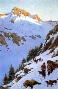 A Moment Of Suspense — Henry F Farny