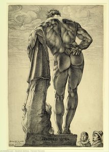 Farnese Hercules — Hendrik Goltzius