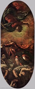The Vision Of Ezekiel — Jacopo Tintoretto