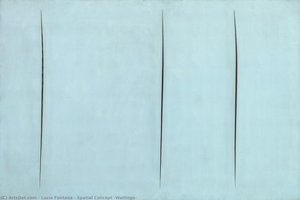 Spatial Concept (waitings) — Lucio Fontana