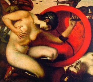 Wounded Amazon — Franz Ritter Von Stuck