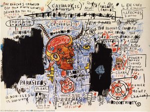 Leeches — Jean Michel Basquiat