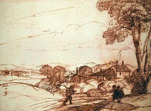 Landschaft — Claude Lorrain (claude Gellée)