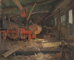 The Boat Builder's Workshop — William Hoggatt