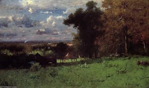 A Breezy Autumn — George Innes