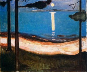 Holdfény — Edvard Munch