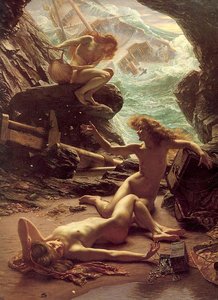 Cave Of The Storm Nymphs — Sir Edward John Poynter