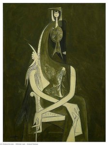 Seated Woman — Wifredo Lam