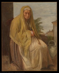 La Vecchia Donna Italiana — Hilaire-germain-edgar Degas
