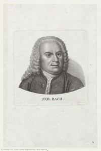 Bach Portrait — Ernst Ludwig Riepenhausen