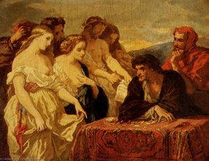 Study For L'amour De L'or — Thomas Couture