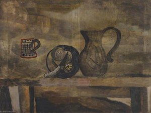 May 1927 (still Life With Knife And Lemon) — Ben Nicholson Om