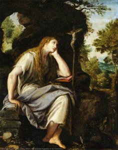 The Penitent Magdalen In The Wilderness — Alessandro Allori