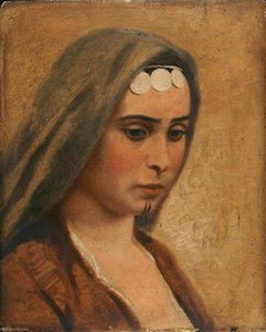 Head Of An Arab Girl — Miner Kilbourne Kellogg