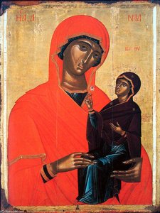 Saint Anne With The Virgin — Angelos Akotantos