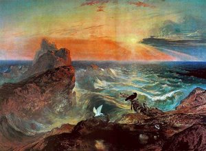 The Assuaging Of The Waters — John Martin