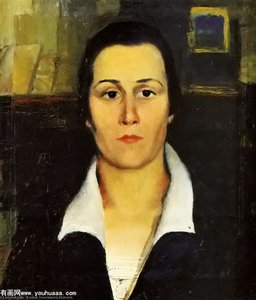 Portrait Of A Woman — Kazimir Malevich