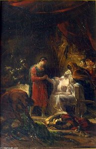 Aint Louis Visitant Les Victimes De La Peste Dans La Plaine De Carthage — Гийом Гийон-летьер