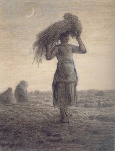 La Raccoglitrice Che Ritorna A Casa — Jean-françois Millet