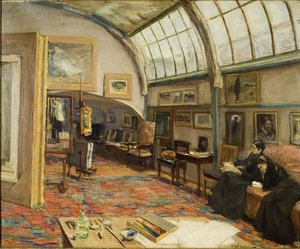 Studio Of The Painter At The Brandenburg Gate — Max Liebermann