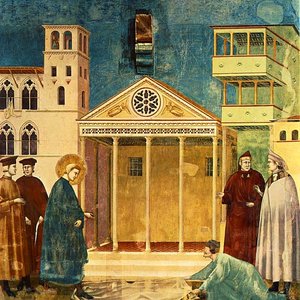 St Francis Szolgálata - [01] - Egy Egyszerű Ember Méltóságának Odaadása — Giotto Di Bondone