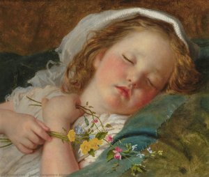 Fast Asleep — Sophie Gengembre Anderson