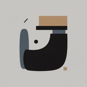 Monolithic Silence: An Abstract Study Of Organic Form And Geometric Equilibrium — Laurent Fabre