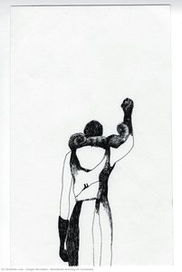 Notebook Drawing Of Tormenta — Glugio Nicandro