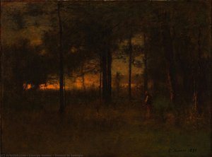 Sunset In Georgia — George Innes