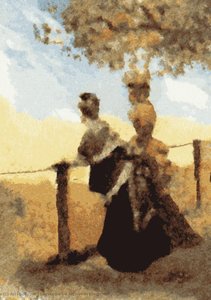In Longchamp — Giuseppe De Nittis