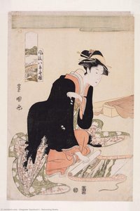 Returning Boats — Utagawa Toyokuni I