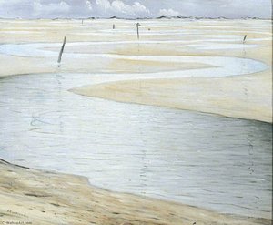 Silver Estuary — Christopher Richard Wynne Nevinson