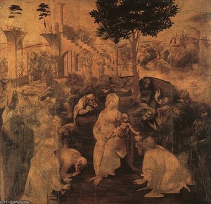 Adoration Of The Magi — Leonardo Da Vinci