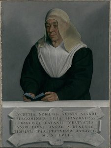 Lucrezia Agliardi Vertova (1490?–1558) — Moroni, Giovanni Battista