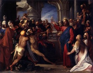 Raising Of Lazarus — Guiseppe Cesari Dit Le Cavalier D'arpin