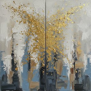 Fratture Dorate Tra Guglie Di Carboncino — David Moreau