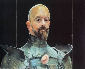 Selfportrait In Armour — Jacek Malczewski
