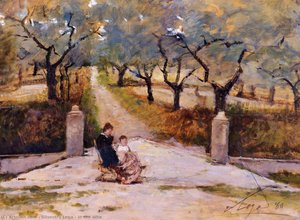 In The Villa — Silvestro Lega