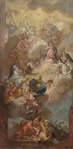 The Glorification Of Saint Dominic, Francesco Solimena (copy After), 1710 - 1785 — Francesco Solimena