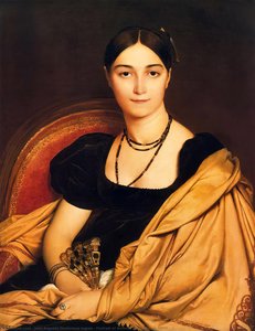 Ritratto Di Antonia Duvaucey De Nittis — Jean-auguste-dominique Ingres