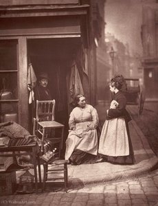Old Furniture From The Album Street Life In London — John Thomson