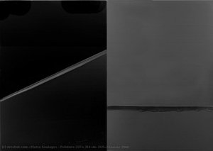 Peinture 222 X 314 Cm, 24 Février 2008 — Pierre Soulages