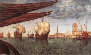 The Lion Of St Mark (detail) — Vittore Carpaccio