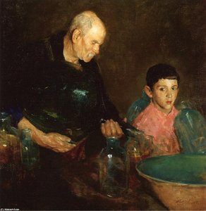 Refining Oil — Charles Webster Hawthorne