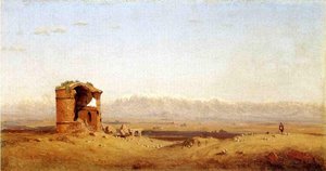 Torre Dei Schiavi - Roman Campagna — Sanford Robinson Gifford