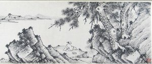 Enjoying The Pines — Shen Zhou