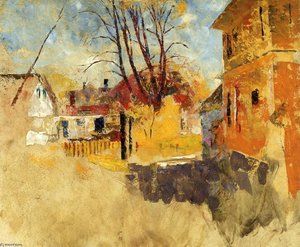 Town View, Provencetown — Charles Webster Hawthorne