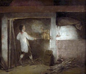 Firing Pottery — William Redmore Bigg