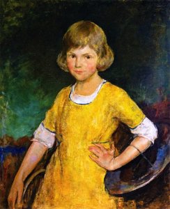 Young Girl In Yellow — Charles Webster Hawthorne